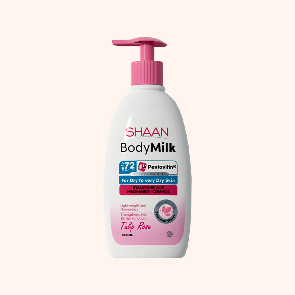 Shaan Body Milk Tulip Rose 300 ml