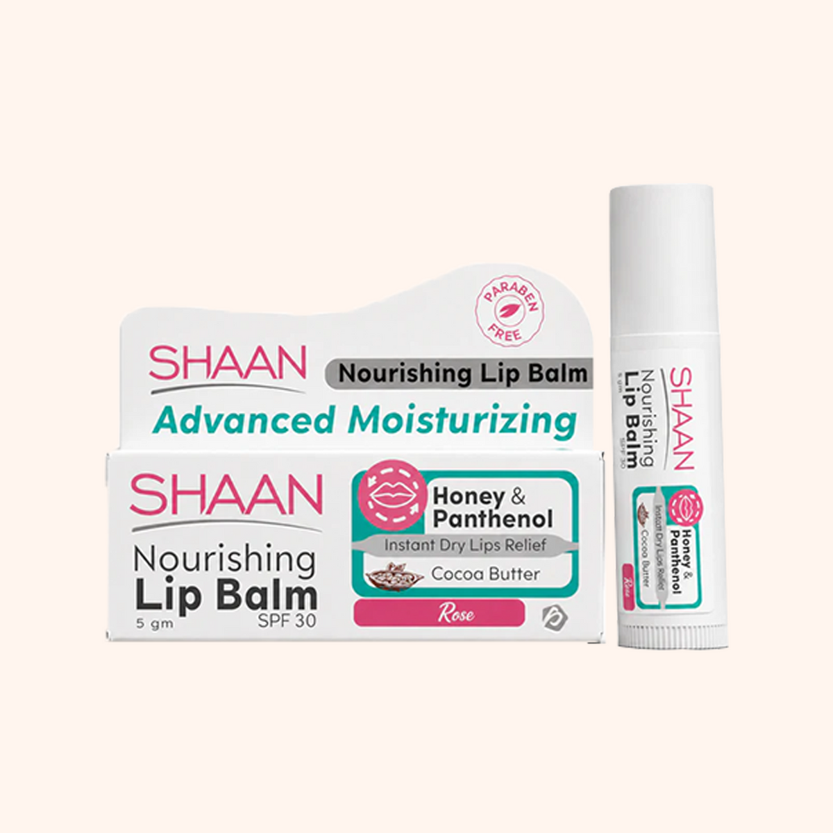 Shaan Lip Balm Rose 5 gm