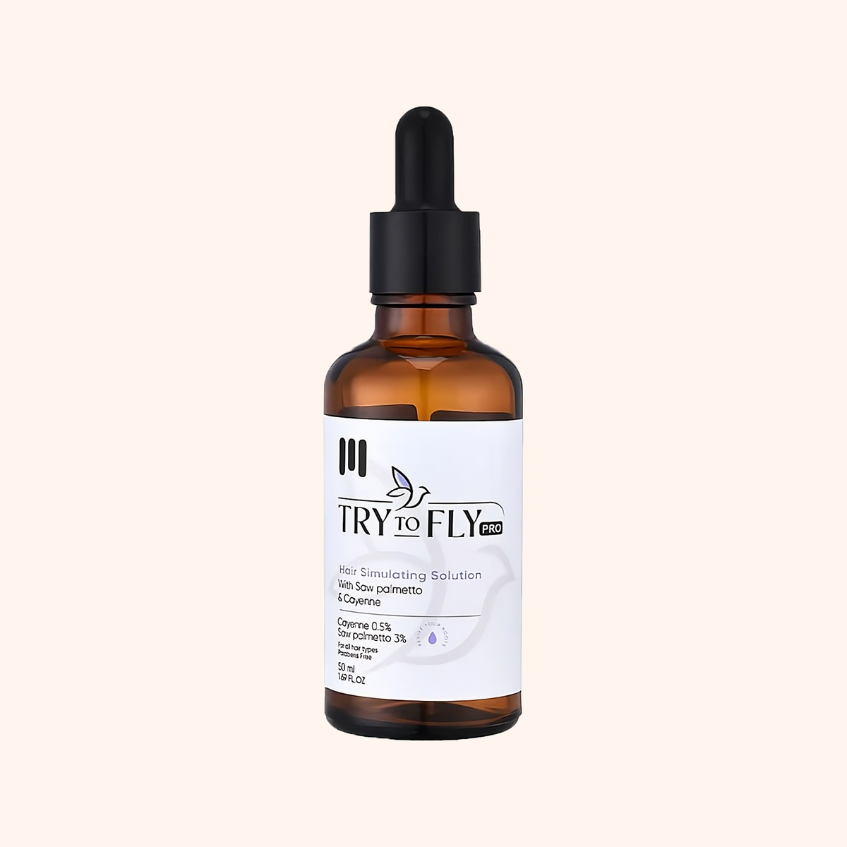 TryToFly SAW PALMETTO, CAYENNE Solution 50ml